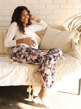 2- piece Maternity Flora Pajama Set