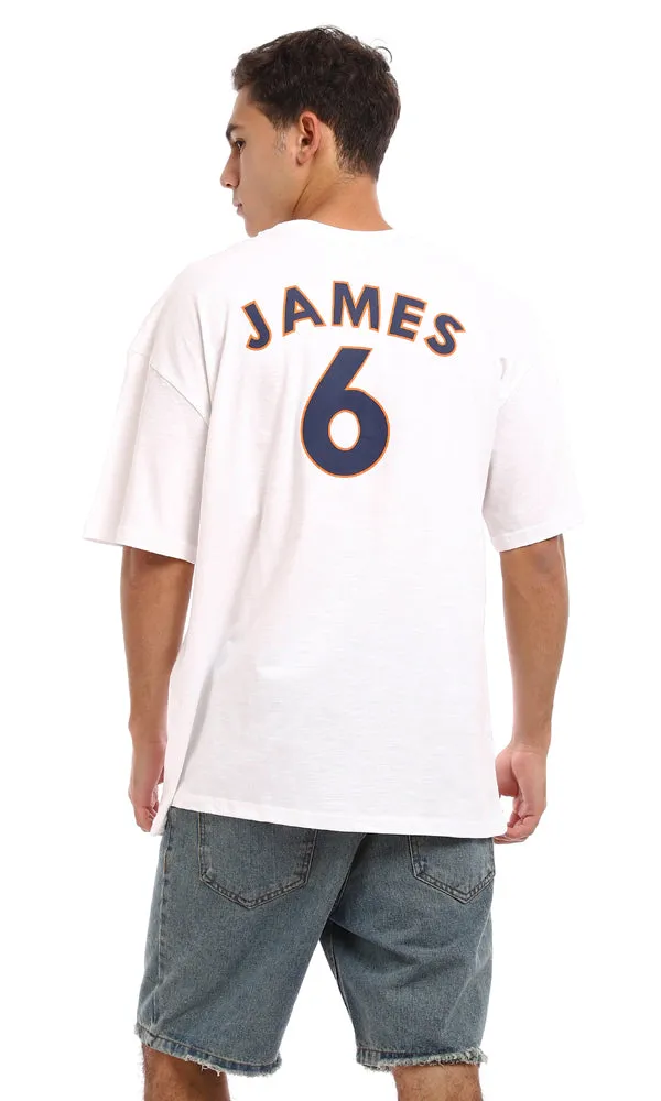 96817 Tune SquadPrinting White Round T-shirt