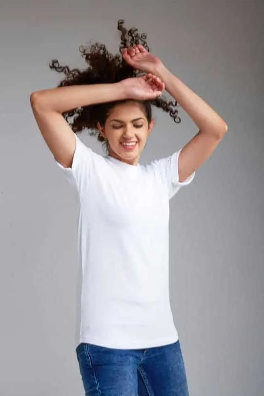 Alexis White Bamboo/Organic Cotton T-shirt
