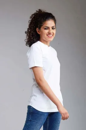 Alexis White Bamboo/Organic Cotton T-shirt