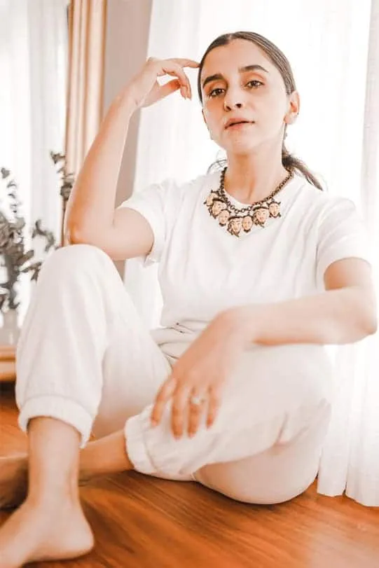 Alexis White Bamboo/Organic Cotton T-shirt