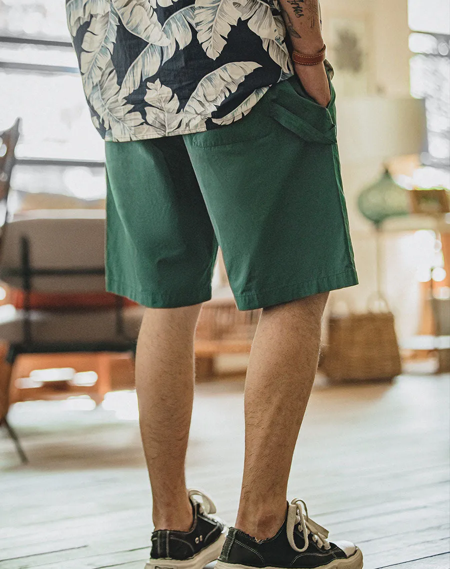 American Casual Straight Beach Loose Breathable Men's Shorts