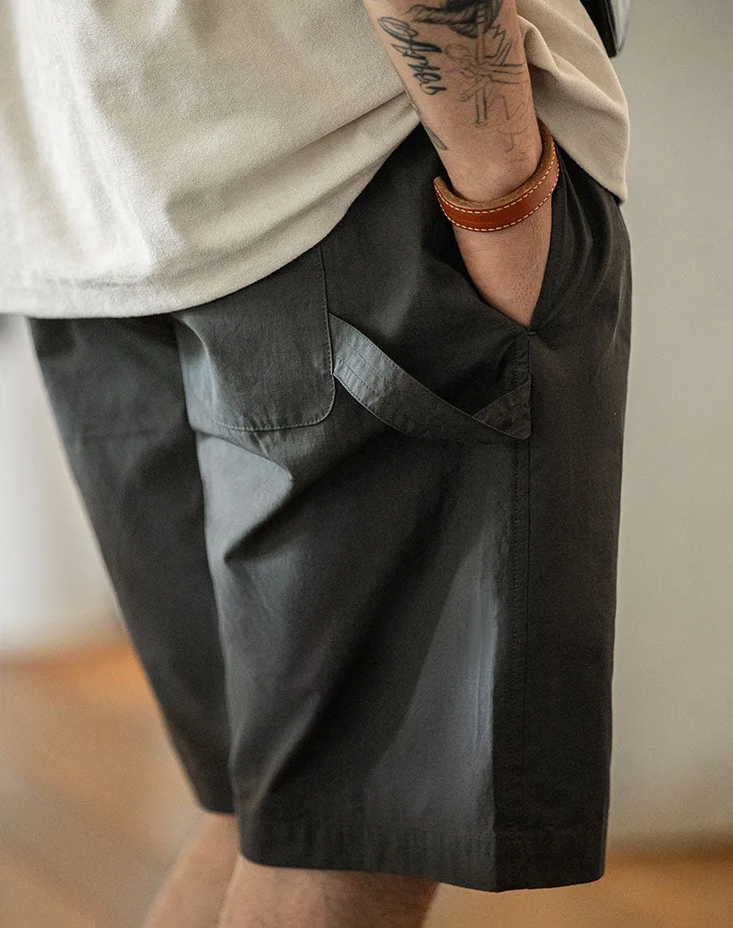 American Casual Straight Beach Loose Breathable Men's Shorts