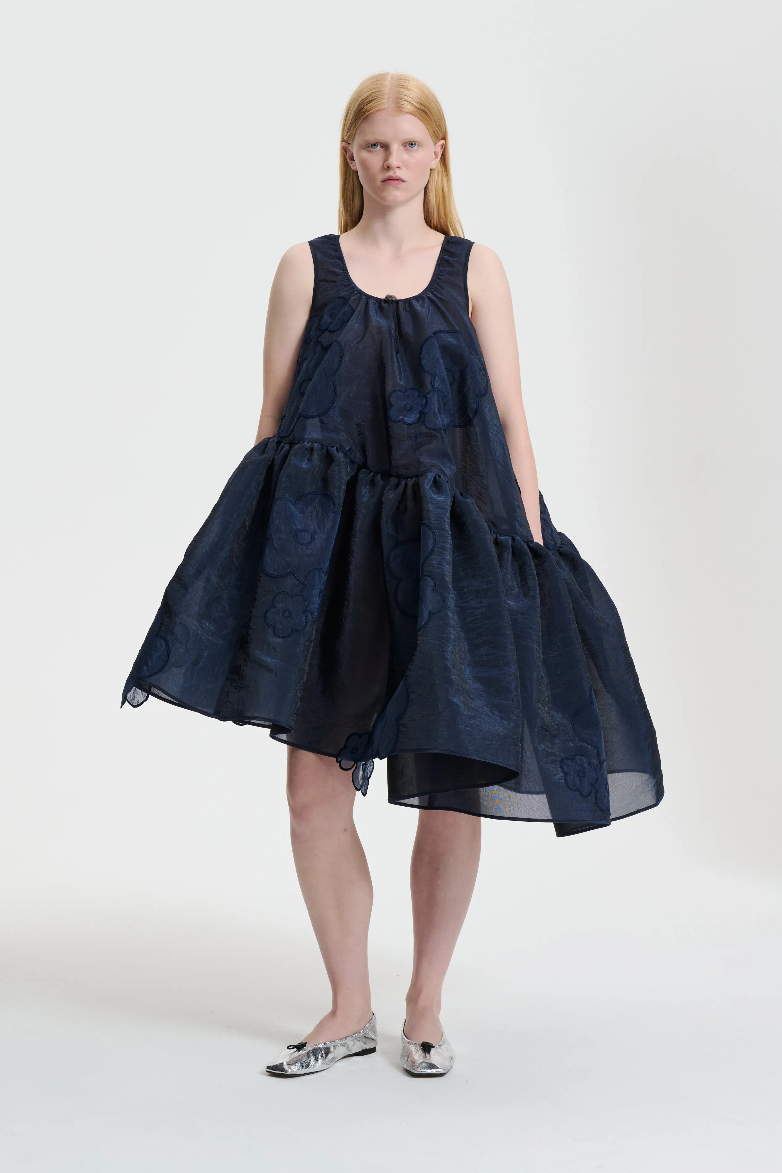 AZELIA | DRESS LIQUID MYRTIA NAVY