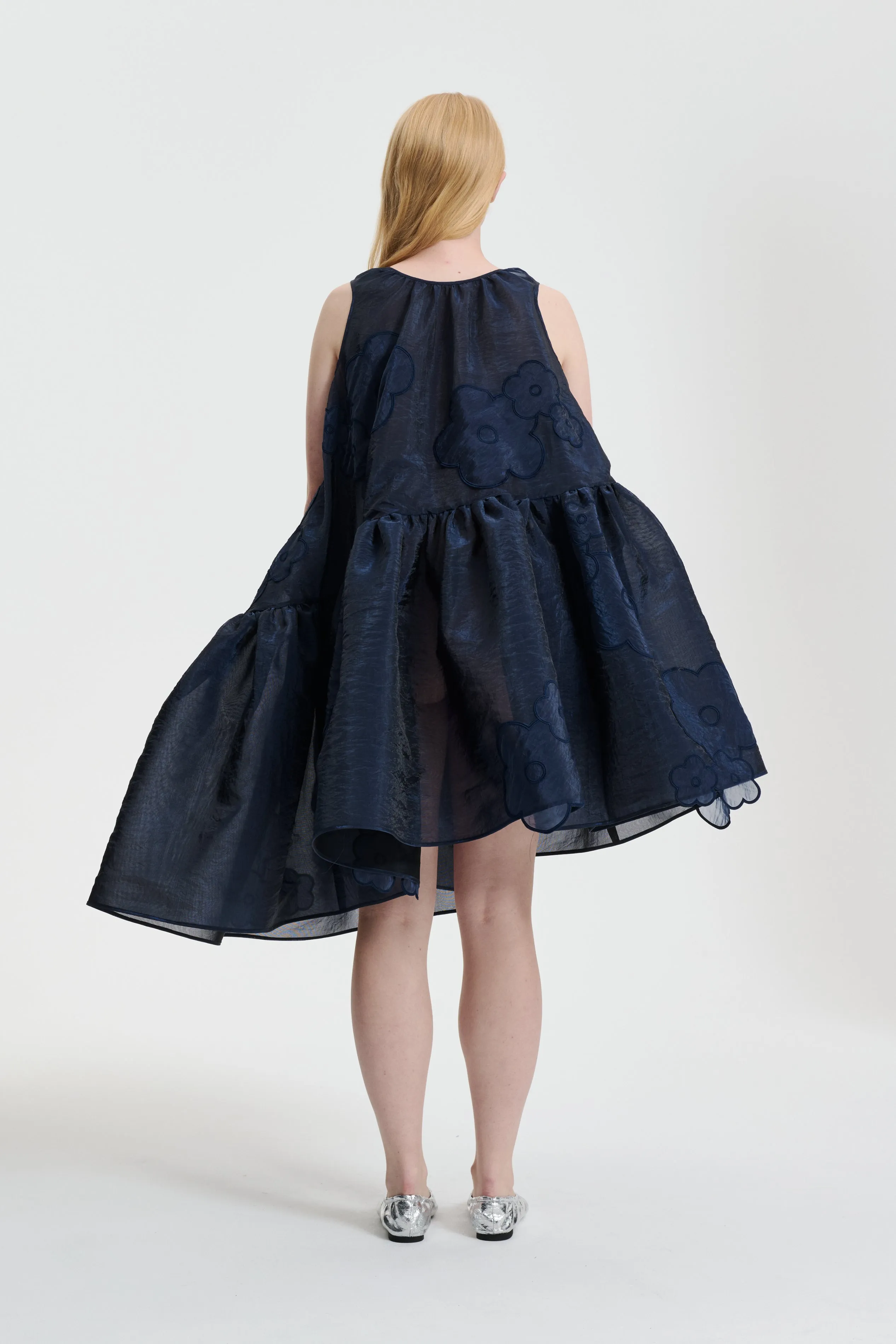 AZELIA | DRESS LIQUID MYRTIA NAVY