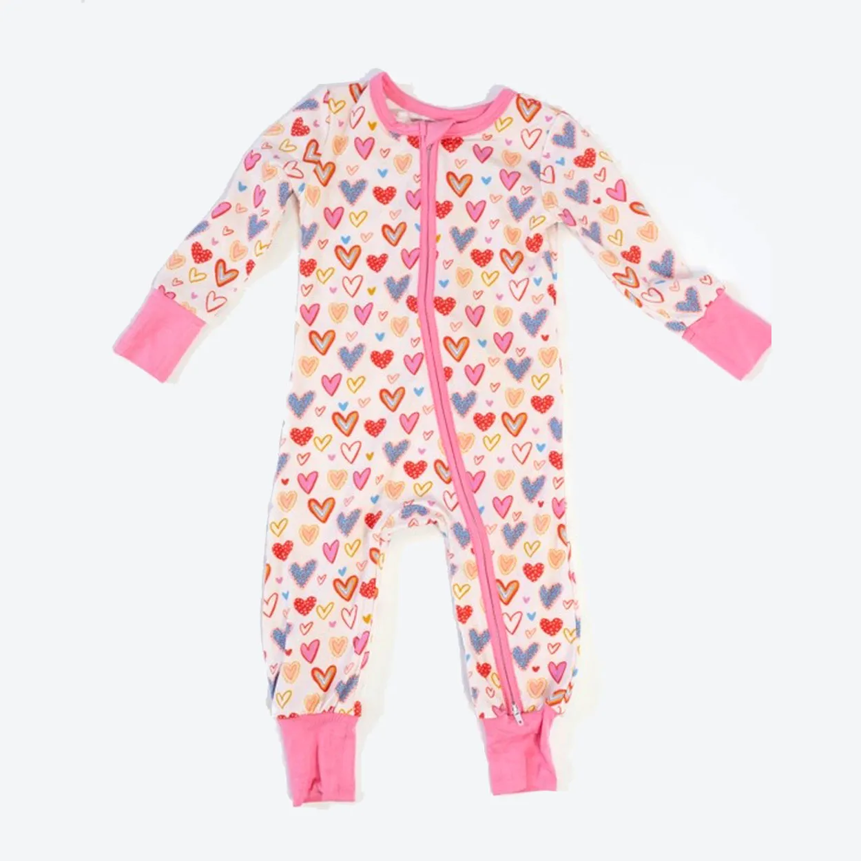 Baby Pajama in Heart Felt - Valentine's Pj
