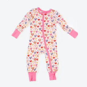 Baby Pajama in Heart Felt - Valentine's Pj