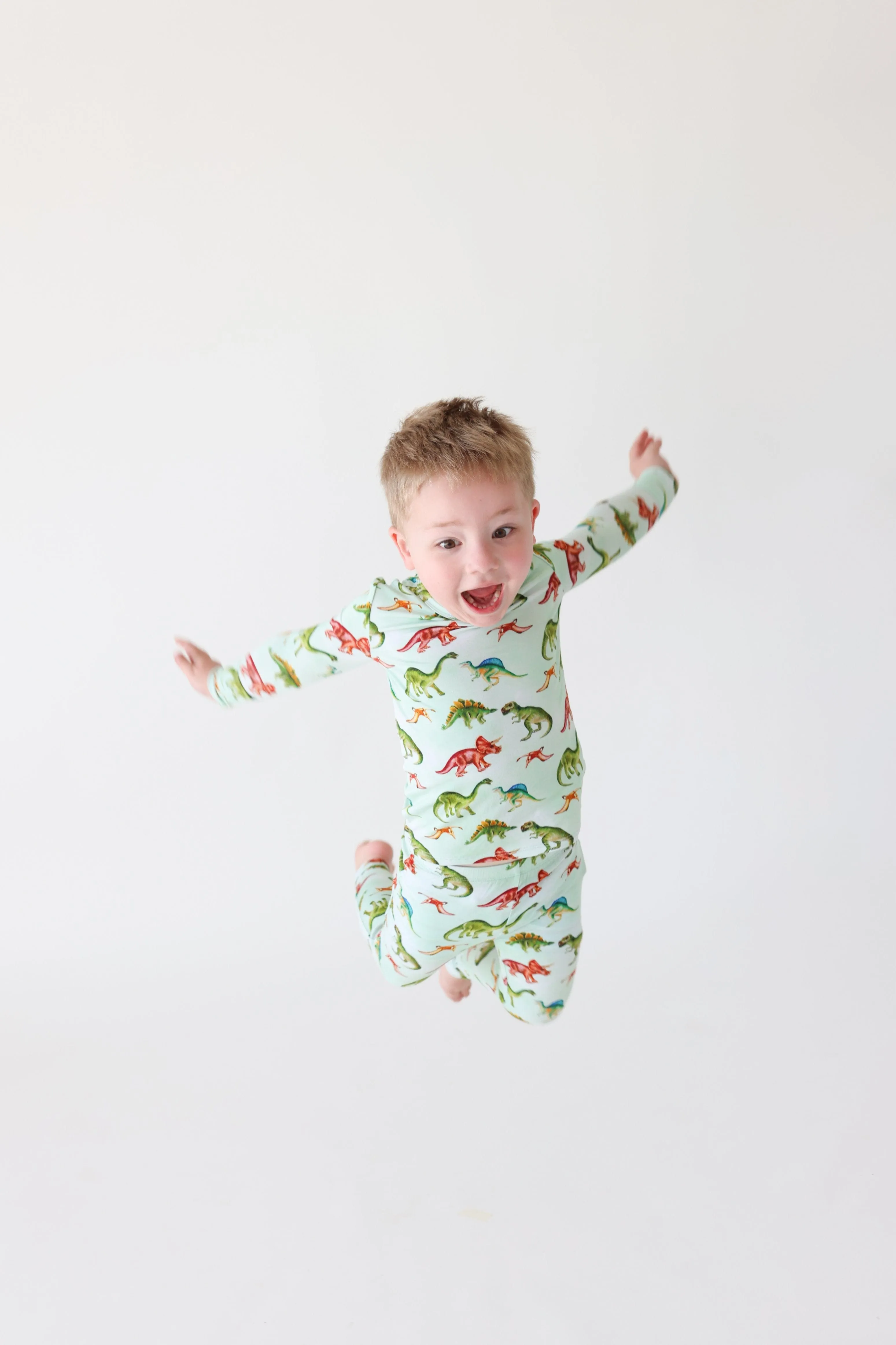 Bamboo Long Sleeve Pajama Set - Buddy (Dinosaurs)