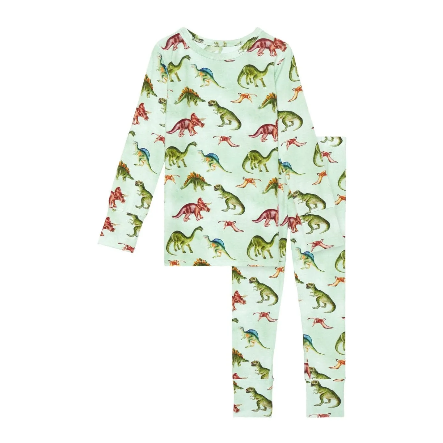 Bamboo Long Sleeve Pajama Set - Buddy (Dinosaurs)