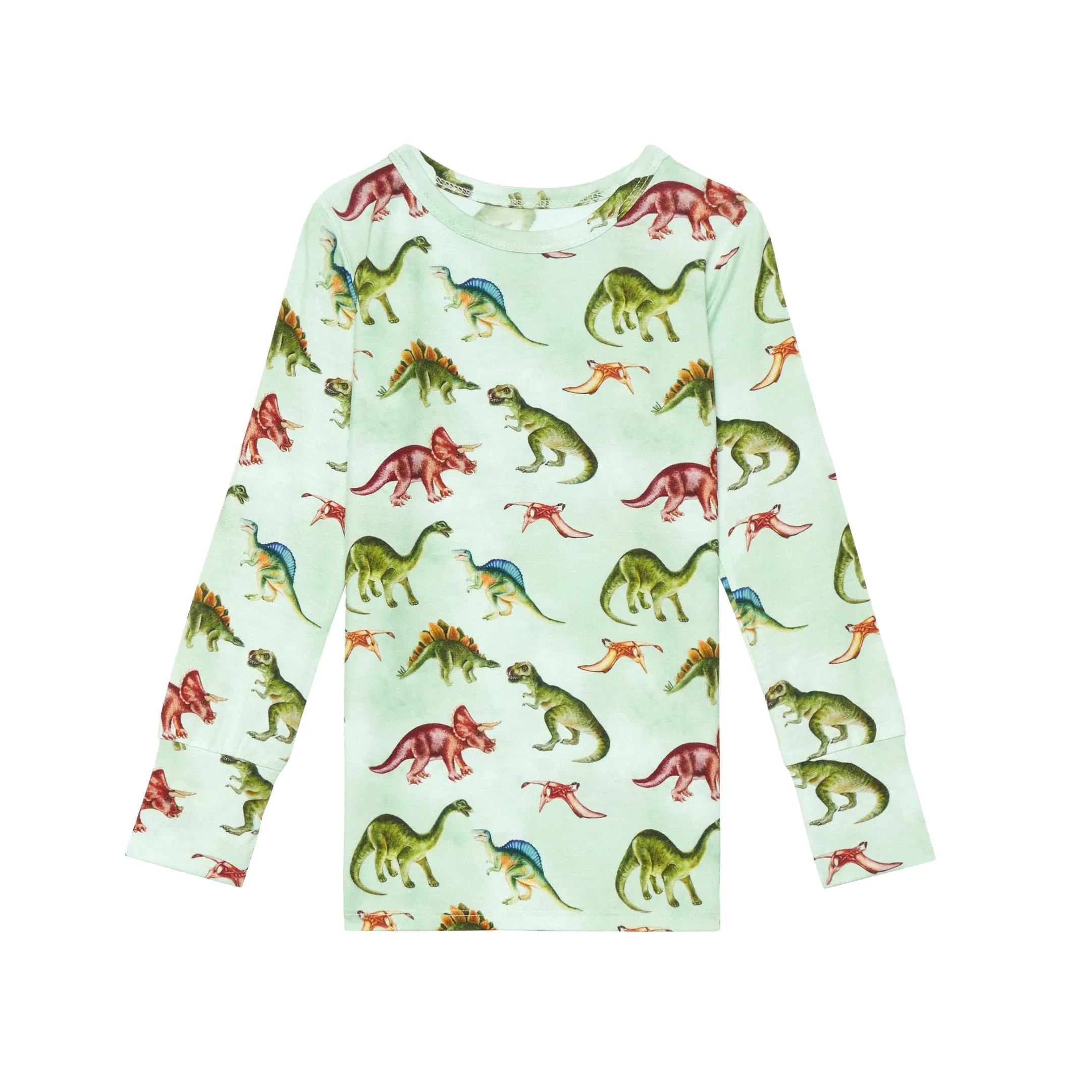 Bamboo Long Sleeve Pajama Set - Buddy (Dinosaurs)