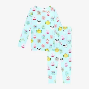 Bamboo Long Sleeve Pajama Set - Donuts