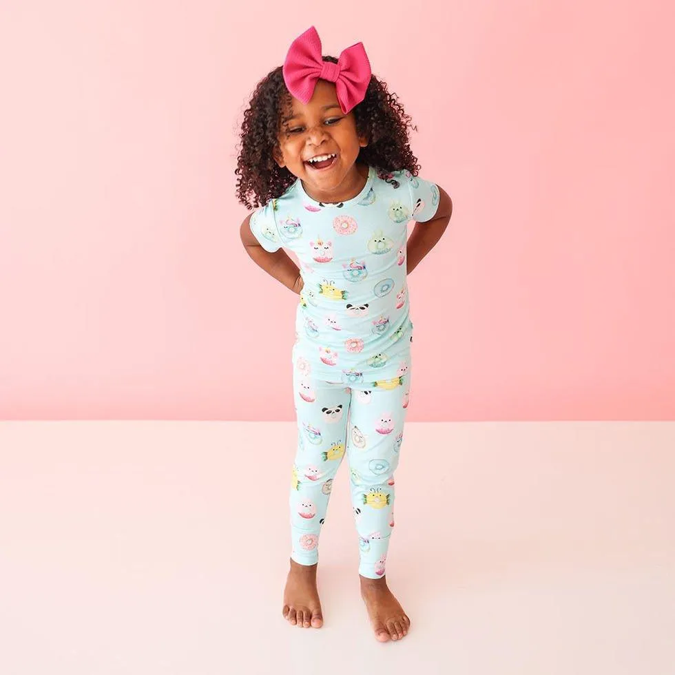 Bamboo Long Sleeve Pajama Set - Donuts