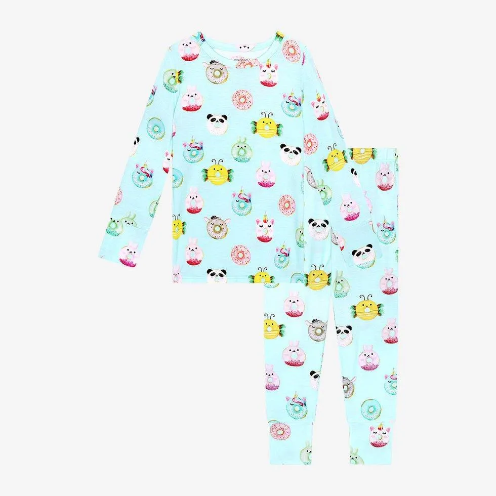 Bamboo Long Sleeve Pajama Set - Donuts