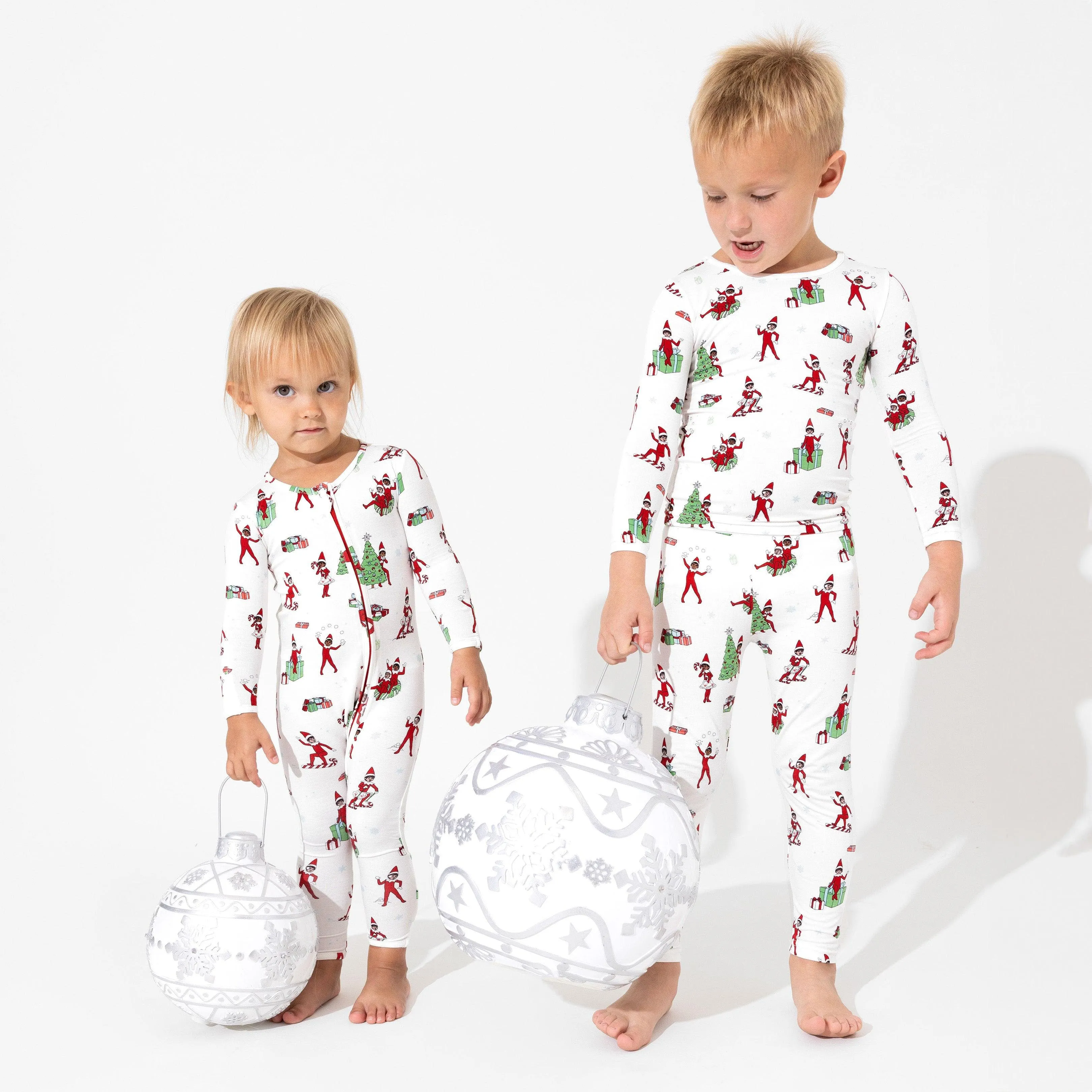 Bamboo Long Sleeve Pajama Set - The Elf on the Shelf