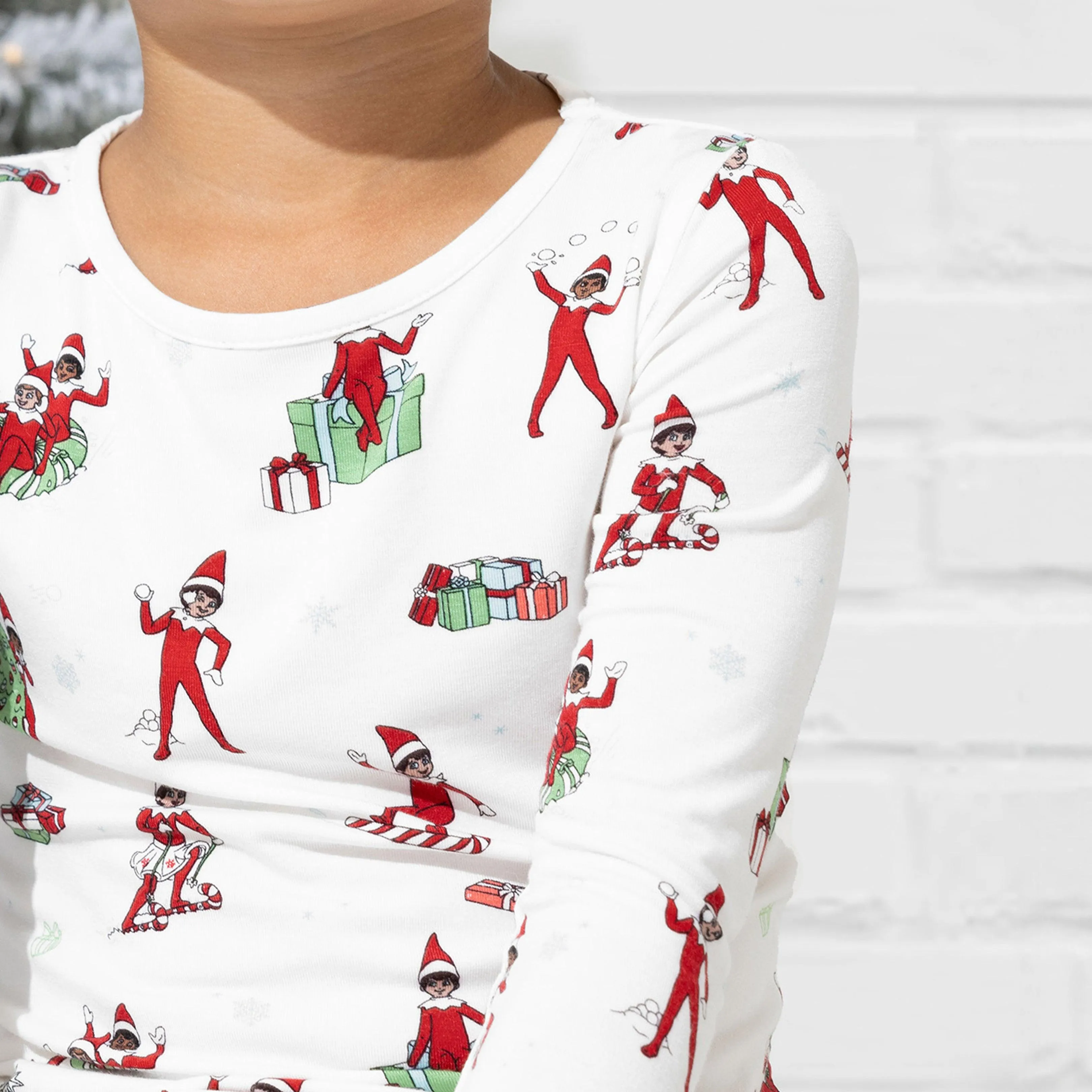 Bamboo Long Sleeve Pajama Set - The Elf on the Shelf
