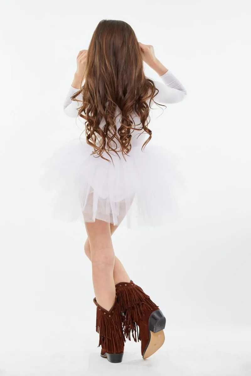 B.F.F. Tutu Dress - Lucy White