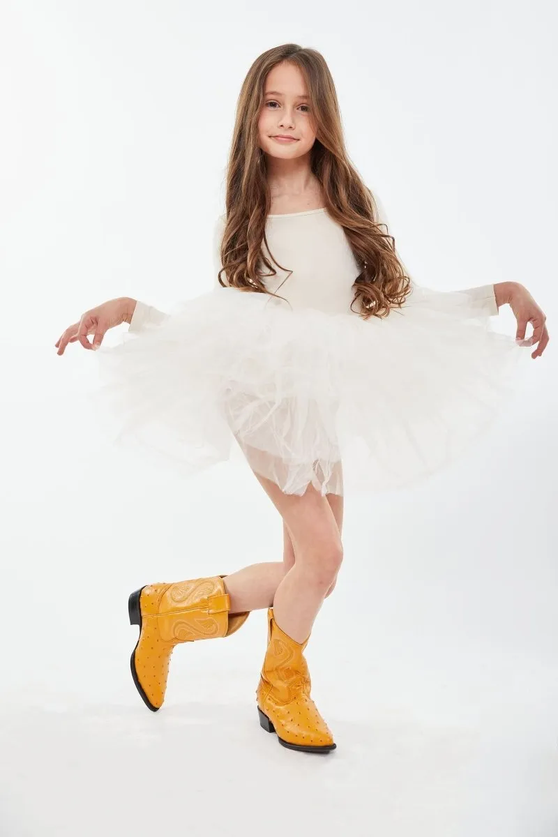 B.F.F. Tutu Dress -  Pearl Ivory