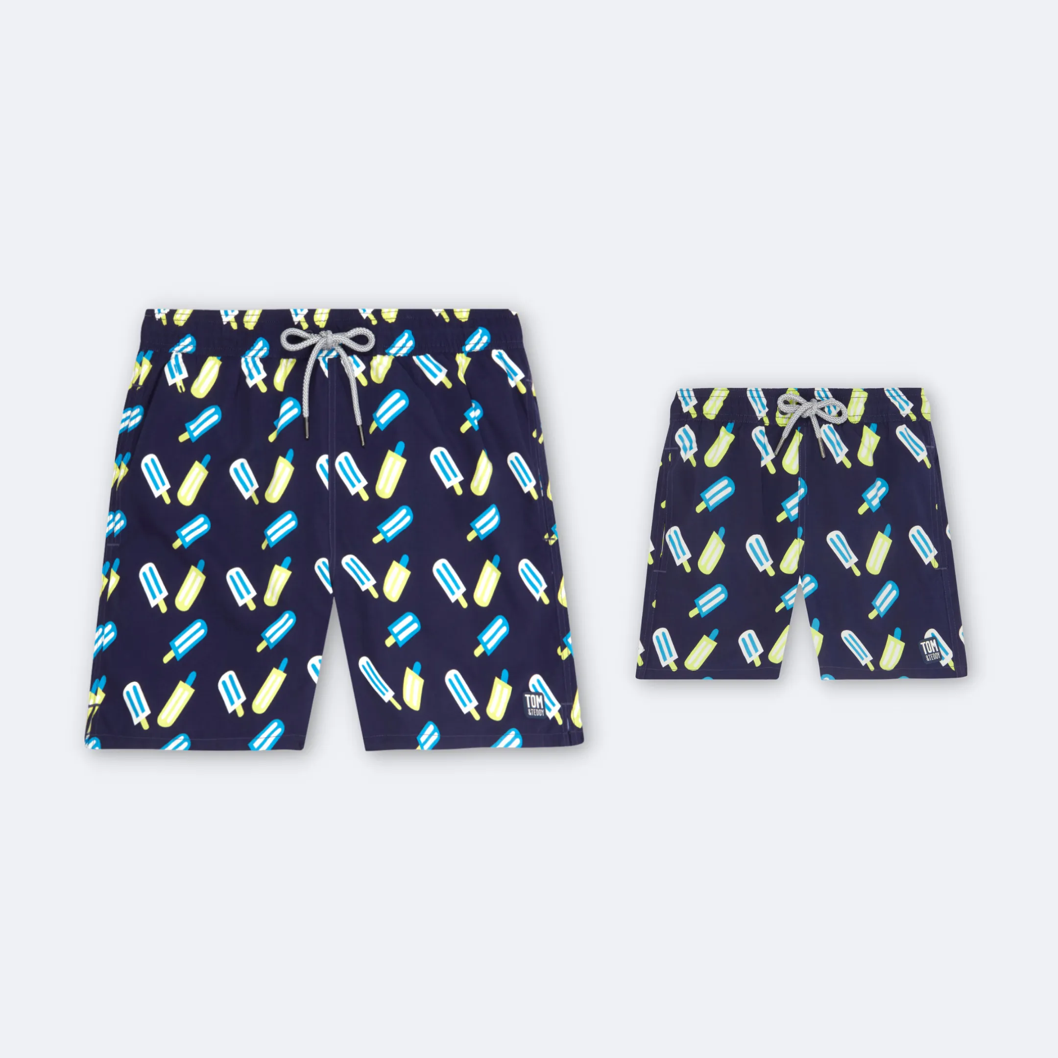 Blue & Lime Ice Lollies Set