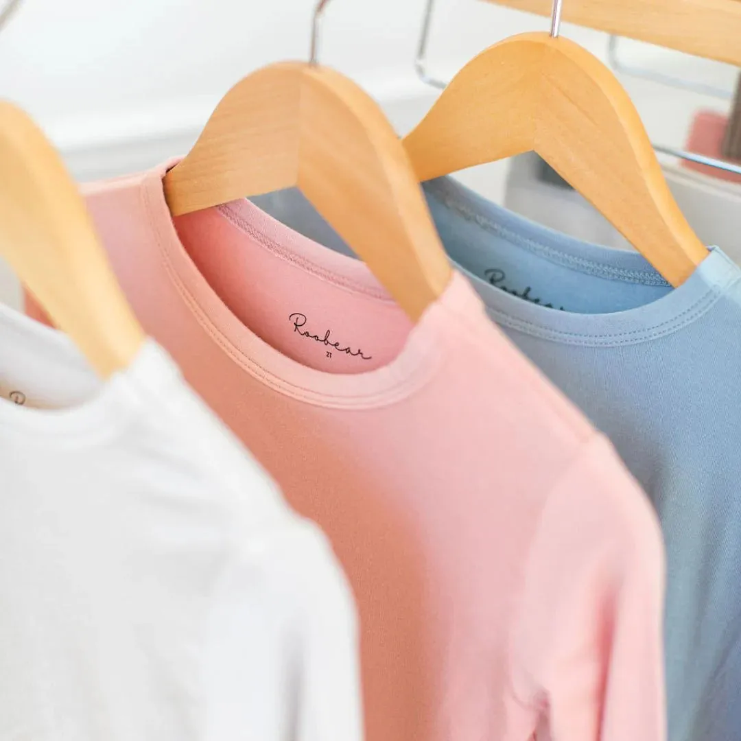 Blush Pink Bamboo Two-Piece Pajamas