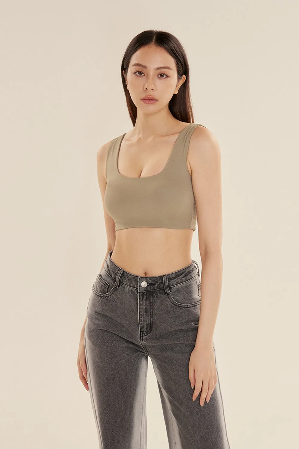 一週七天寬肩帶BraTop<br>7 Days a Week Back Line BRA TOP