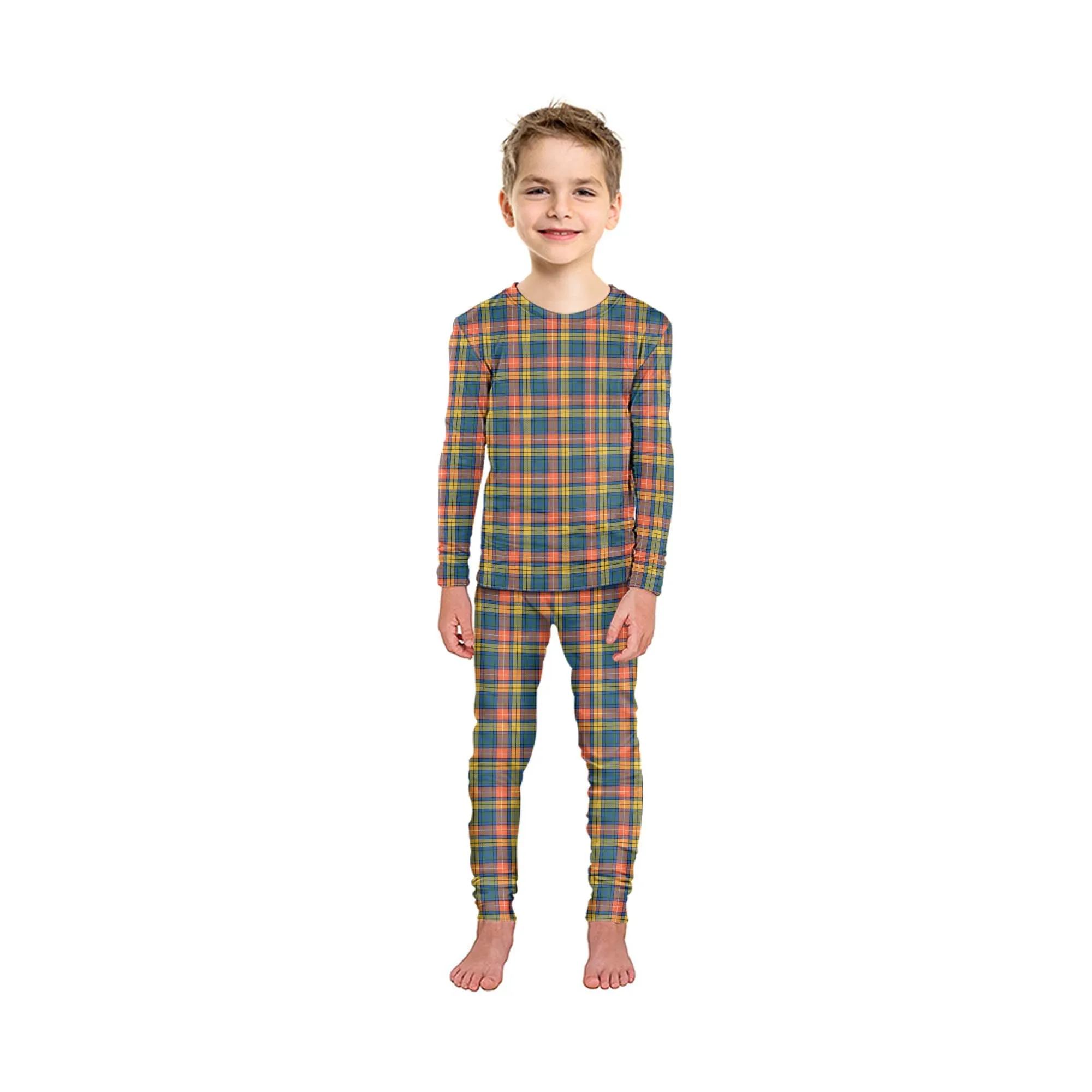 Buchanan Ancient Tartan Pajamas Family Set