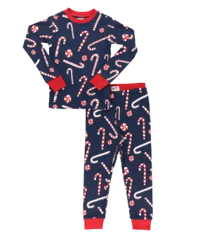 Candy Cane Kid's Pajama Set