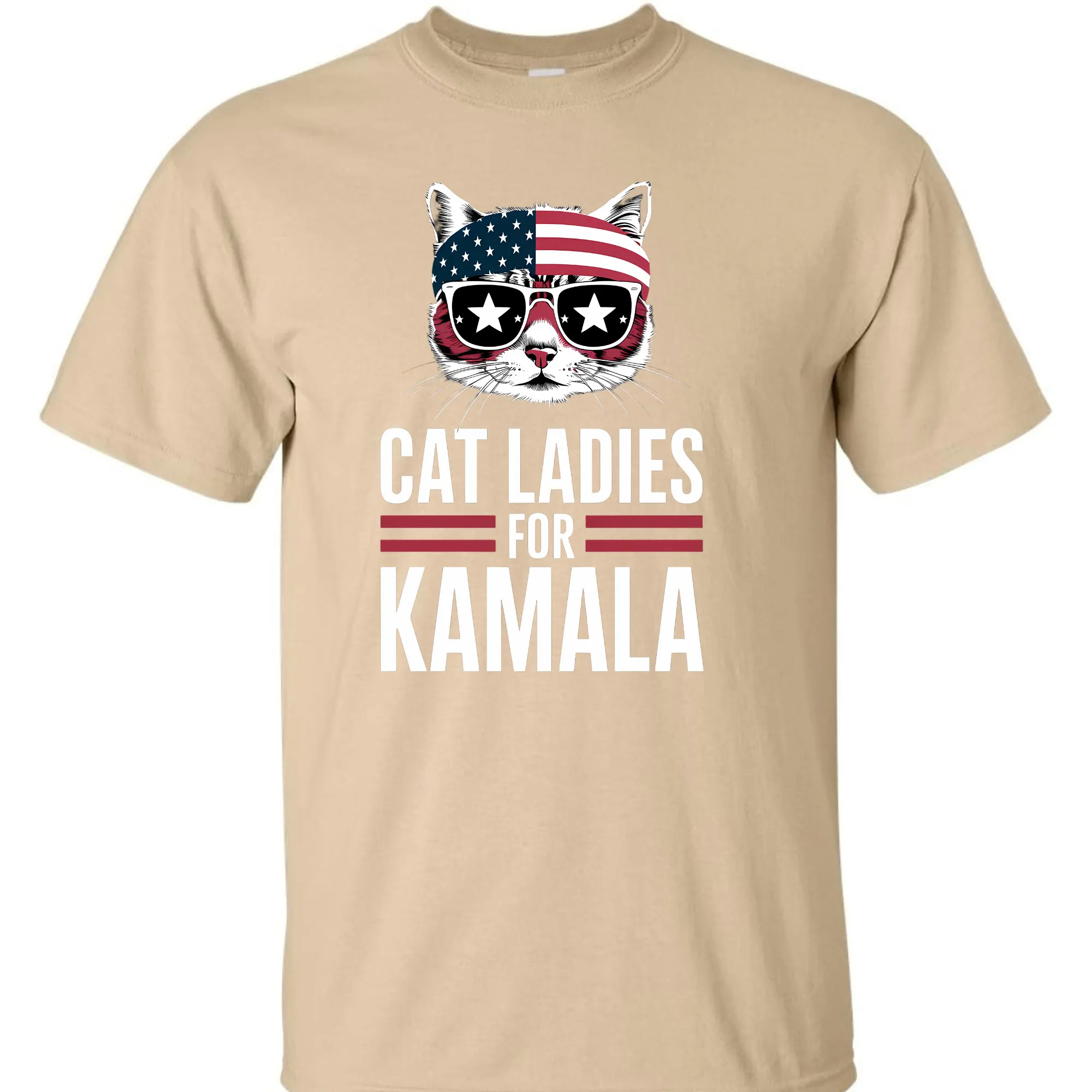 Cat Ladies for Kamala Harris 2024 T-Shirt - Unisex Youth & Adult Sizes