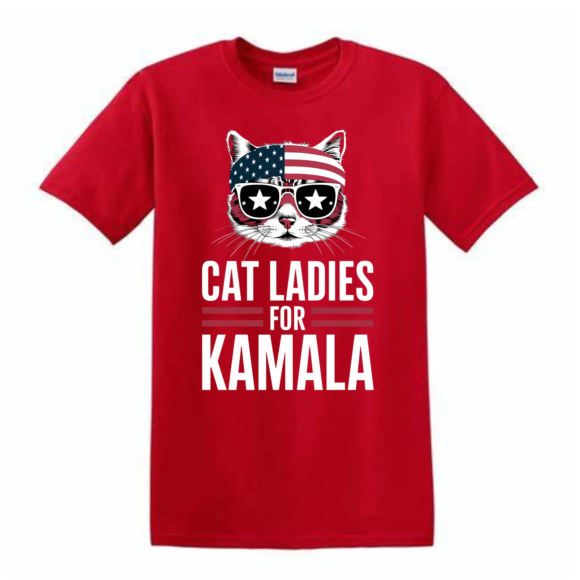 Cat Ladies for Kamala Harris 2024 T-Shirt - Unisex Youth & Adult Sizes