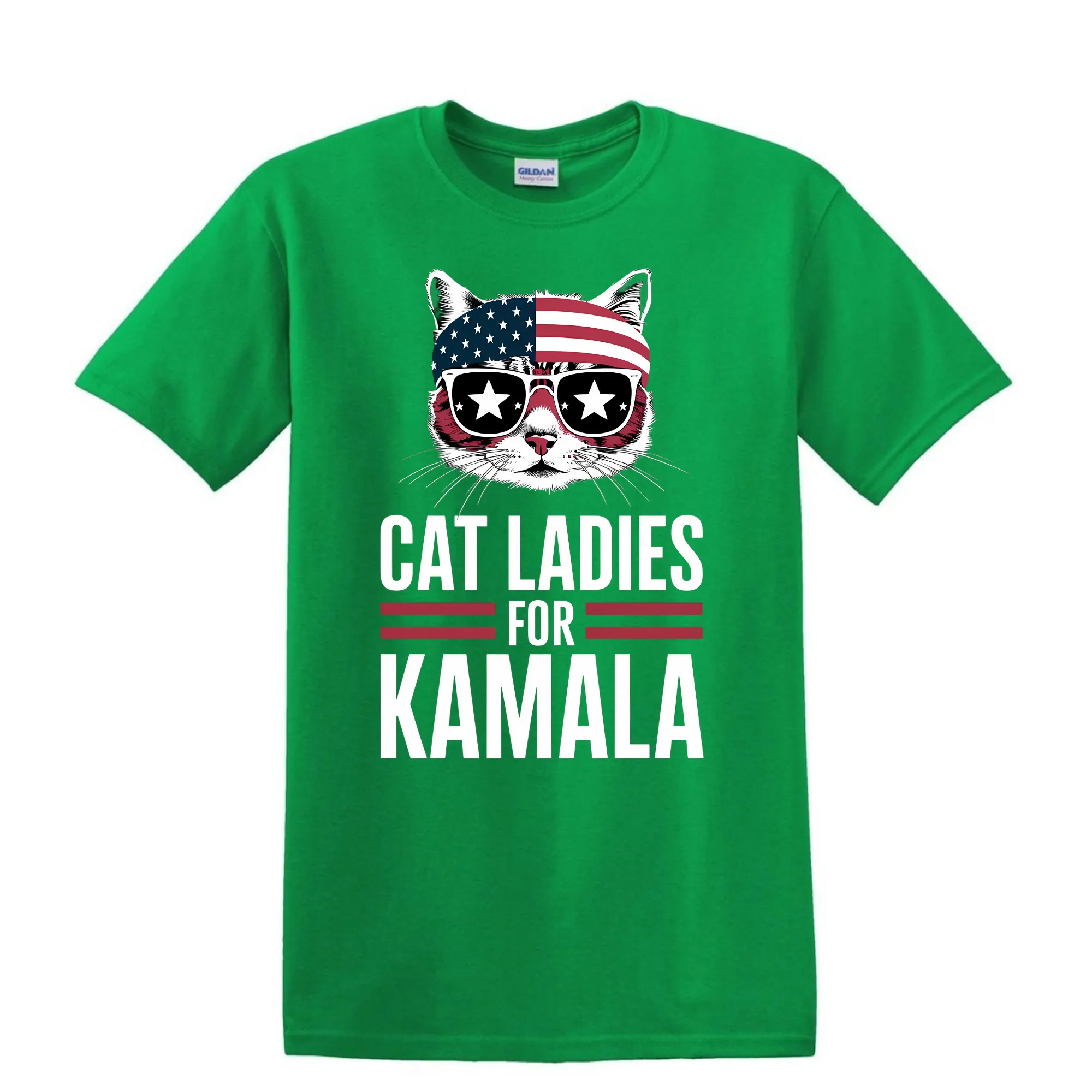 Cat Ladies for Kamala Harris 2024 T-Shirt - Unisex Youth & Adult Sizes
