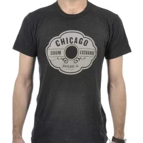 Chicago Drum Exchange Logo T-Shirt Tri-Black XL