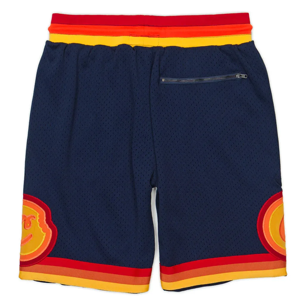 Cookies Puttin In Work Navy Mesh Shorts (1558B6110)