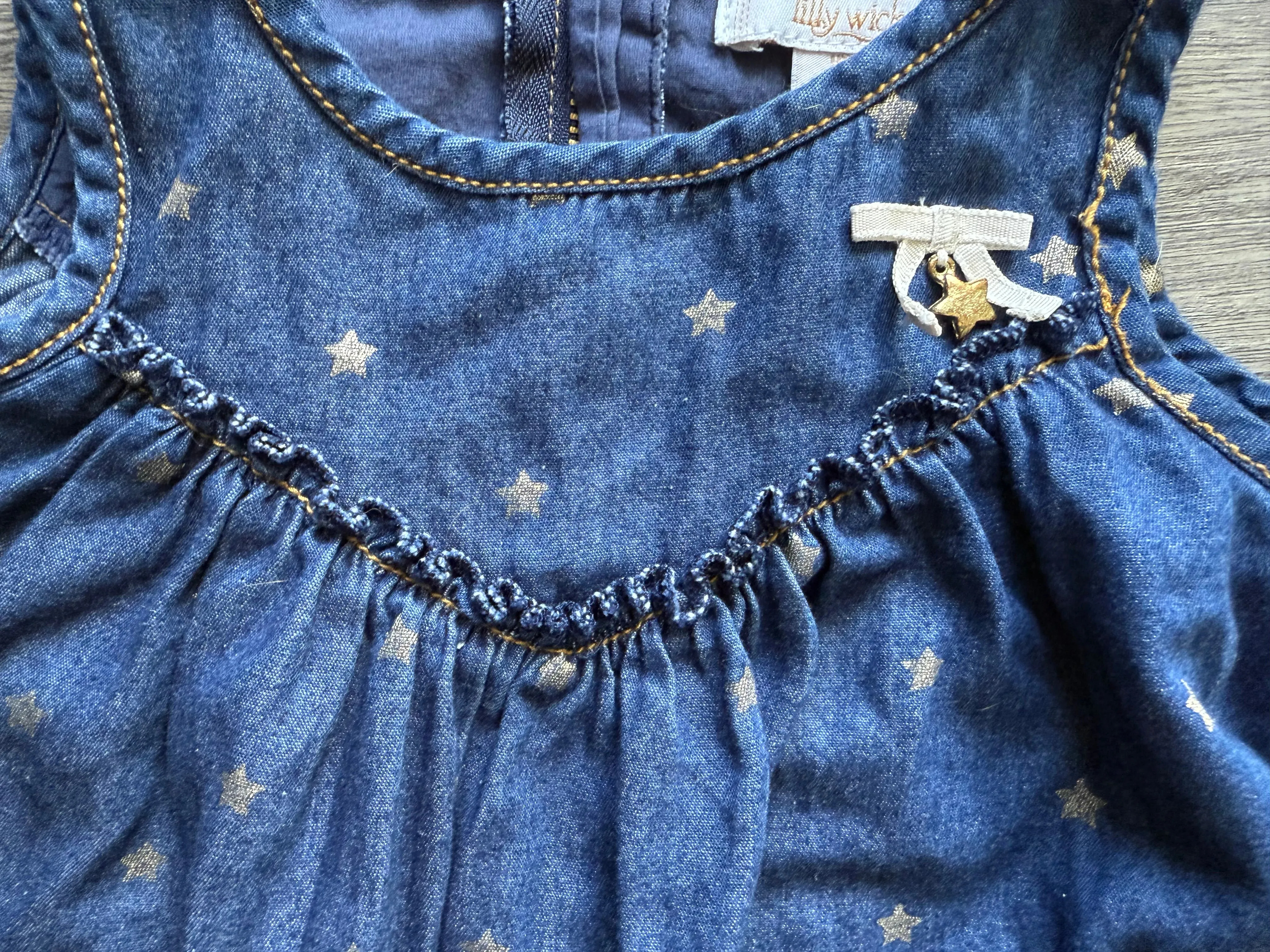 Denim Dress Sz4, Kids 4/4T
