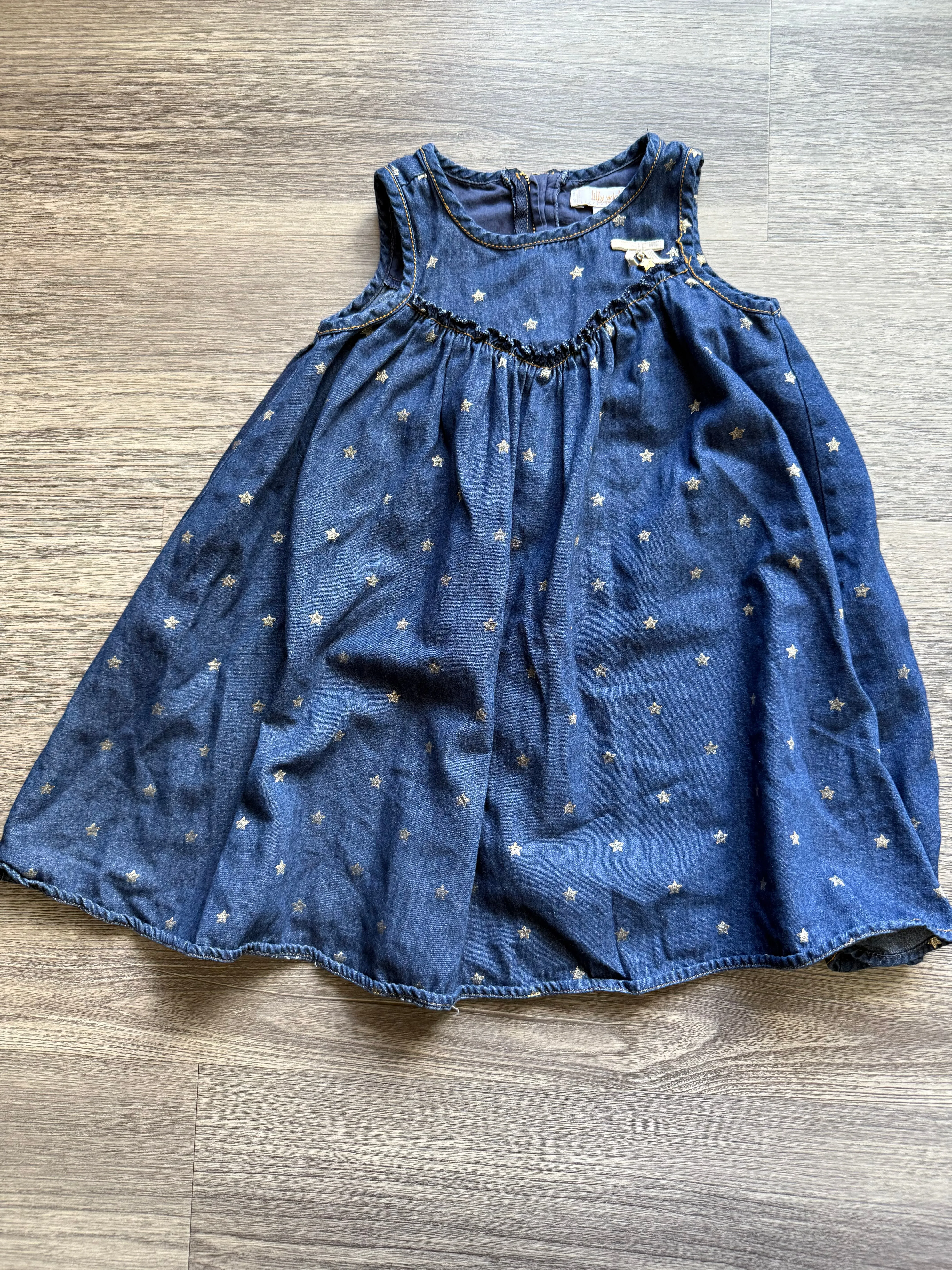 Denim Dress Sz4, Kids 4/4T