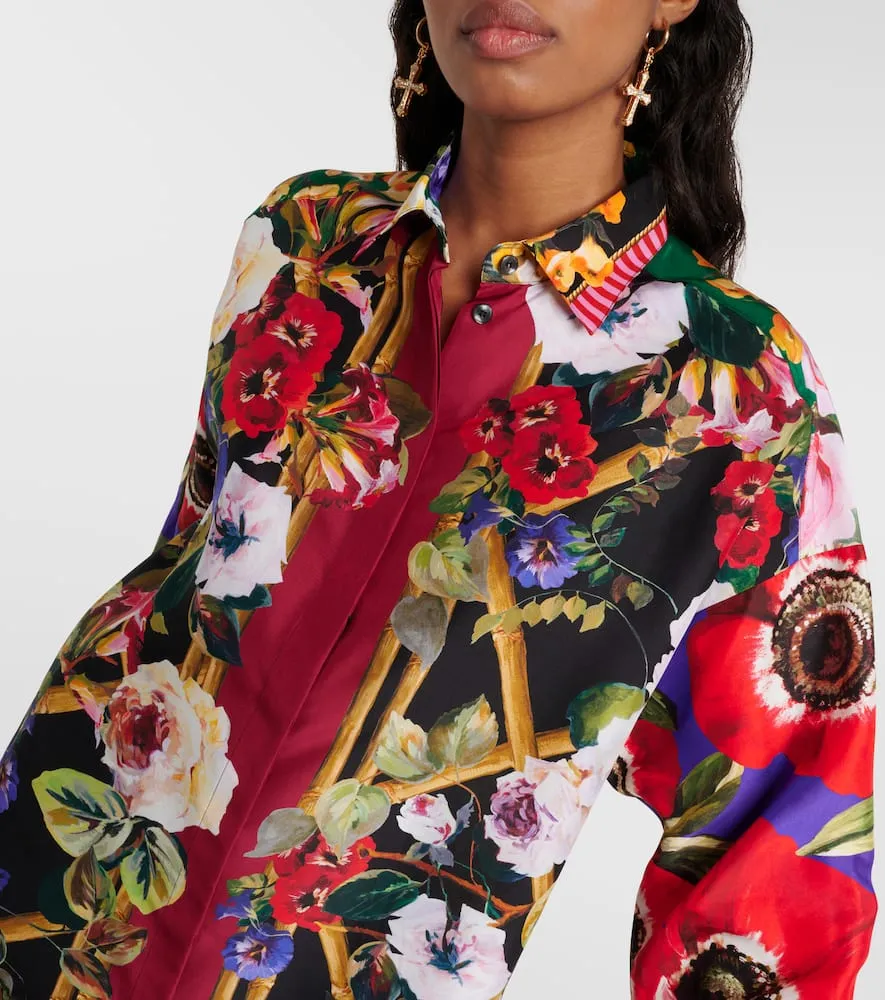 Dolce&Gabbana Silk shirt dress