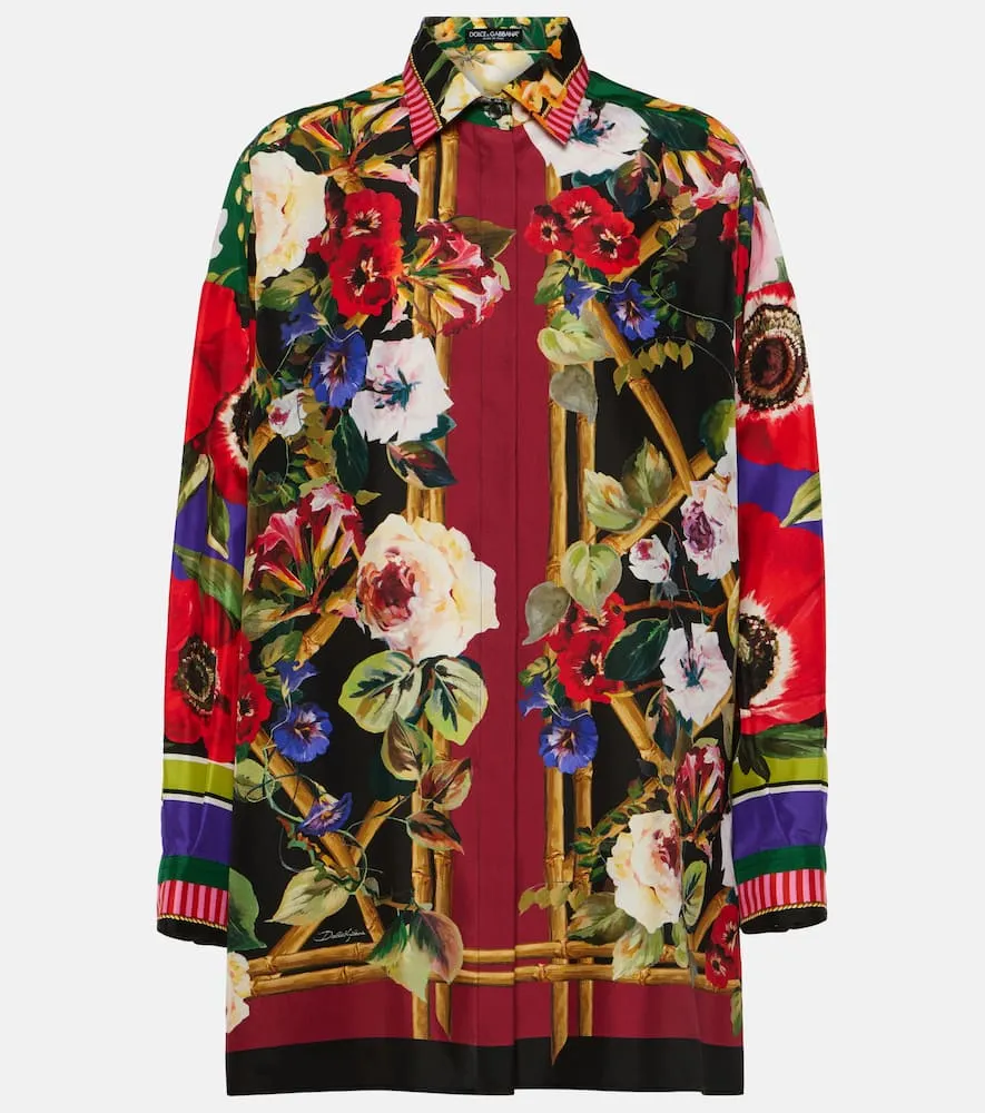 Dolce&Gabbana Silk shirt dress