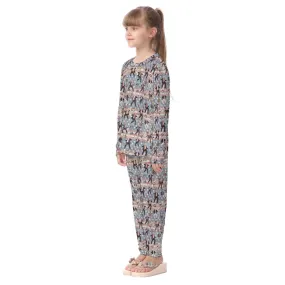 Donald Trump MAGA 13 Designs Children Pajama Long 2 Piece Set. Set 1 of 2