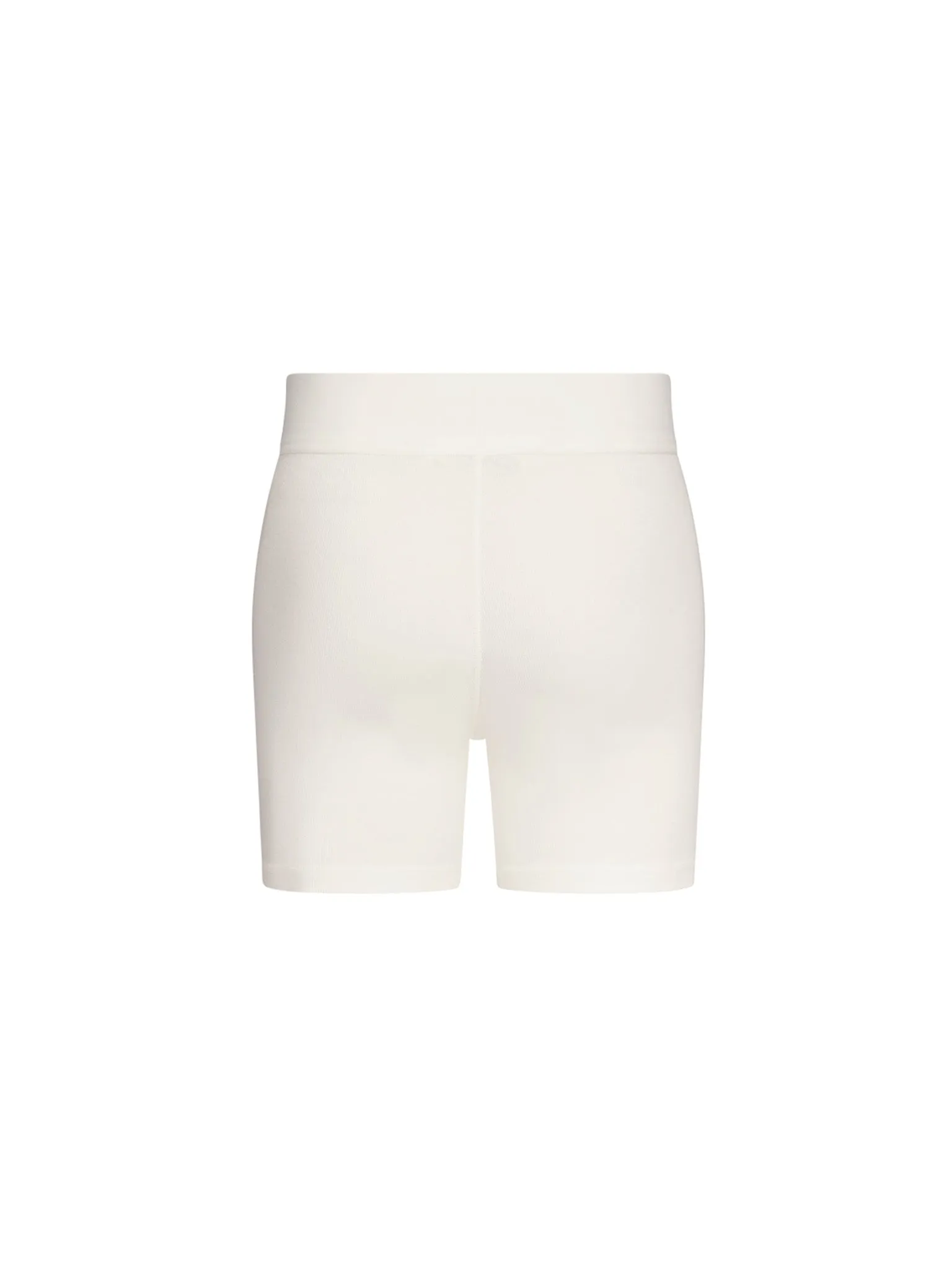 Embroidered Cyclist Shorts in Cotton