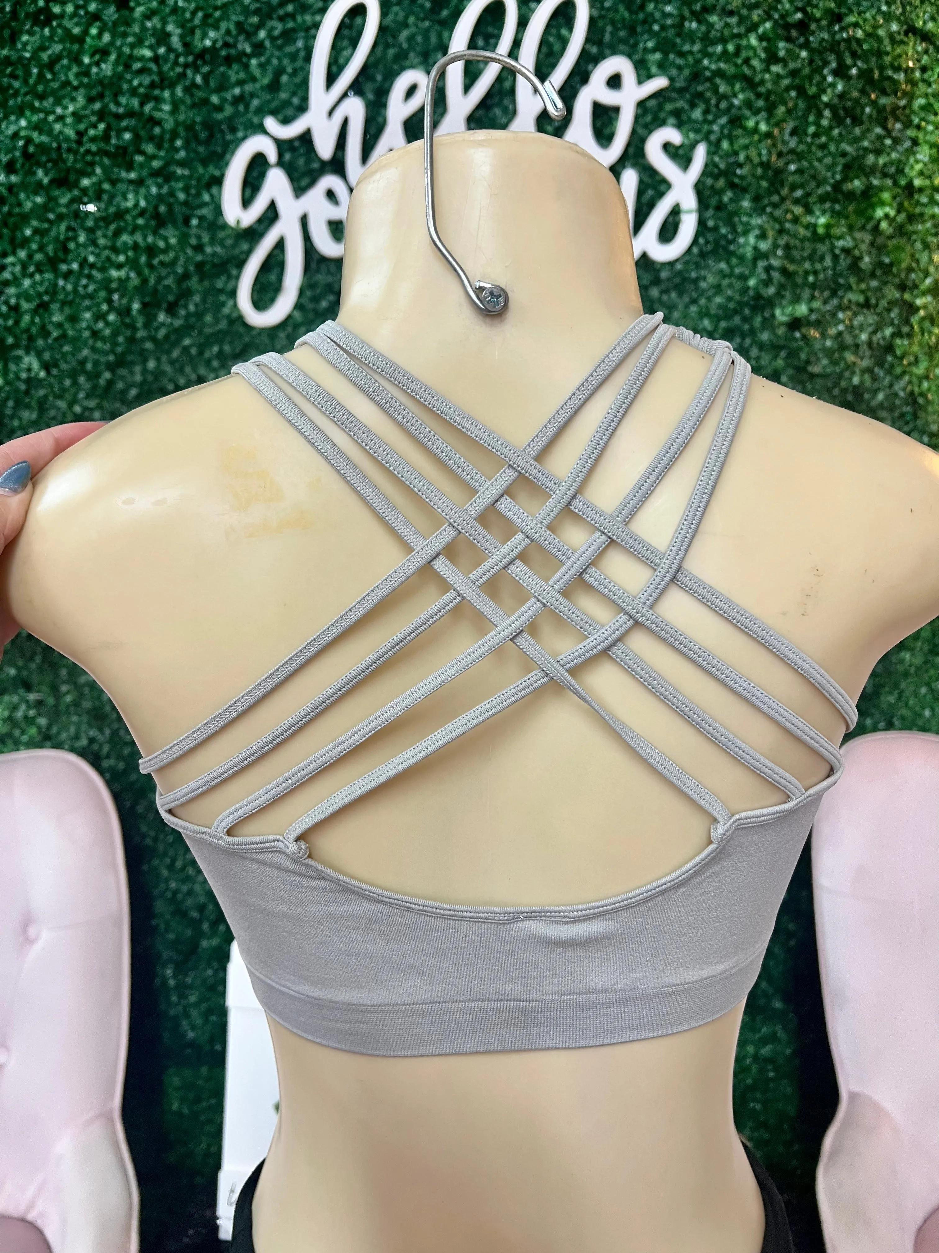 Errands To Run Criss Cross Scoop Bra