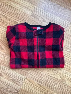 Fleece Christmas Onesie Jammies, Kids 3T