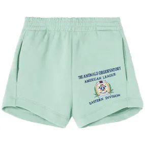 Gardener Kids Shorts in Turquoise by The Animals Observatory - Last One In Stock - 10 Years