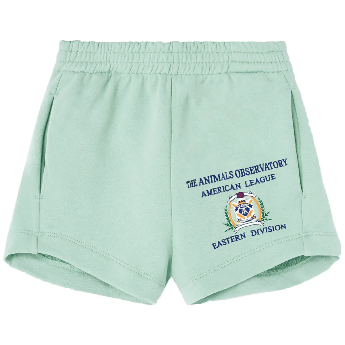 Gardener Kids Shorts in Turquoise by The Animals Observatory - Last One In Stock - 10 Years