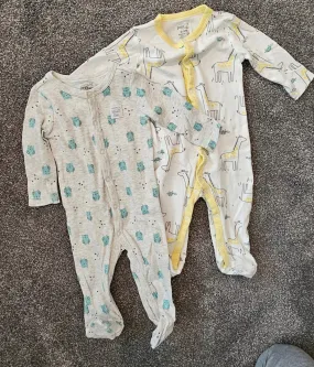 Gender Neutral Bundle 6-9M Sleepers, Kids 9 Month (6-9M)