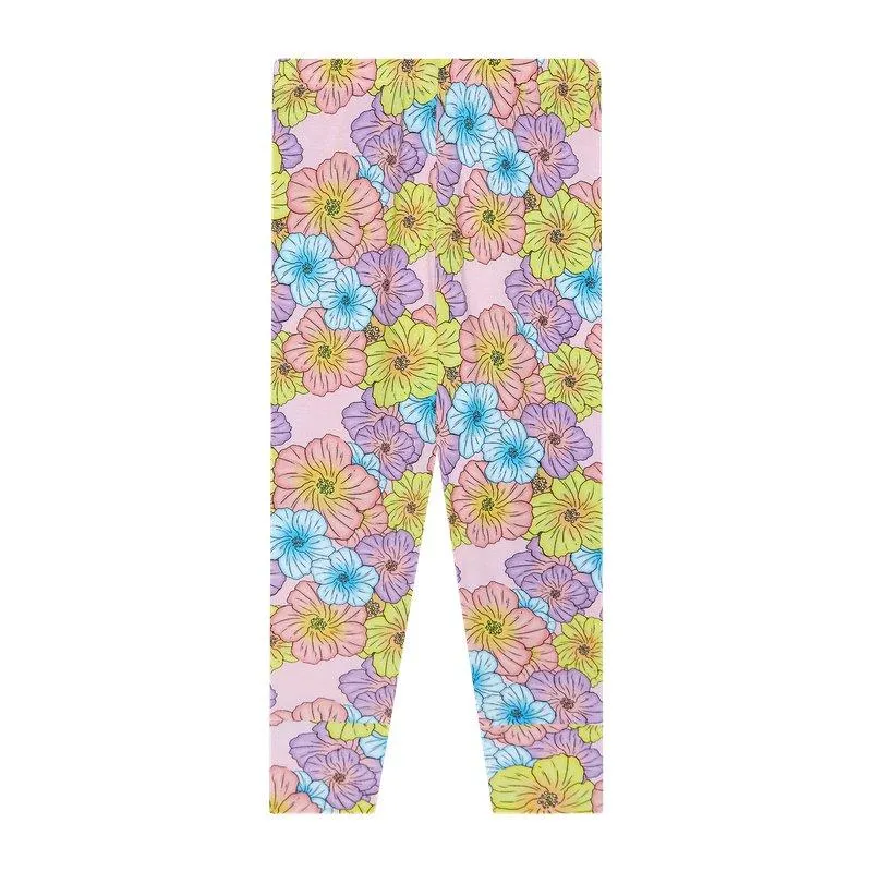 Girl's Bamboo Short Sleeve Pajama Set - Kourtney (Floral)