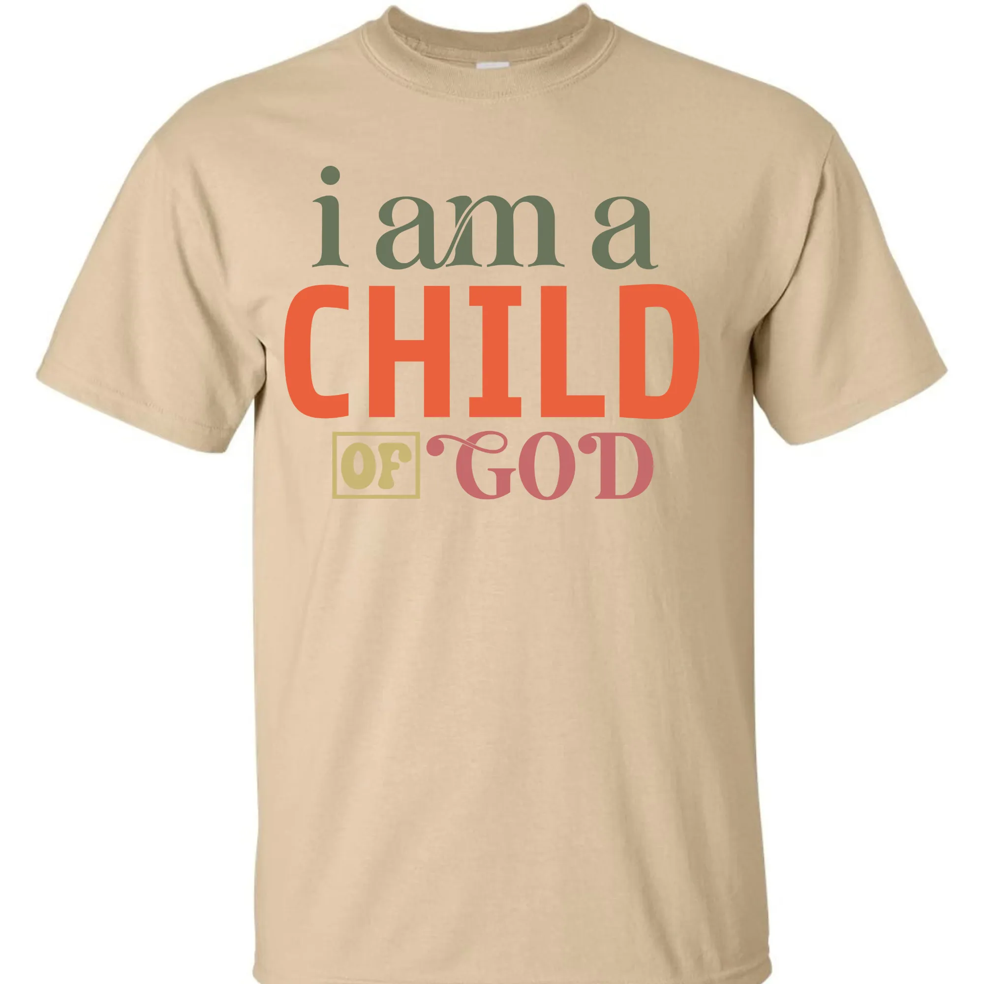 I Am a Child of God T-Shirt - Unisex Youth & Adult Sizes