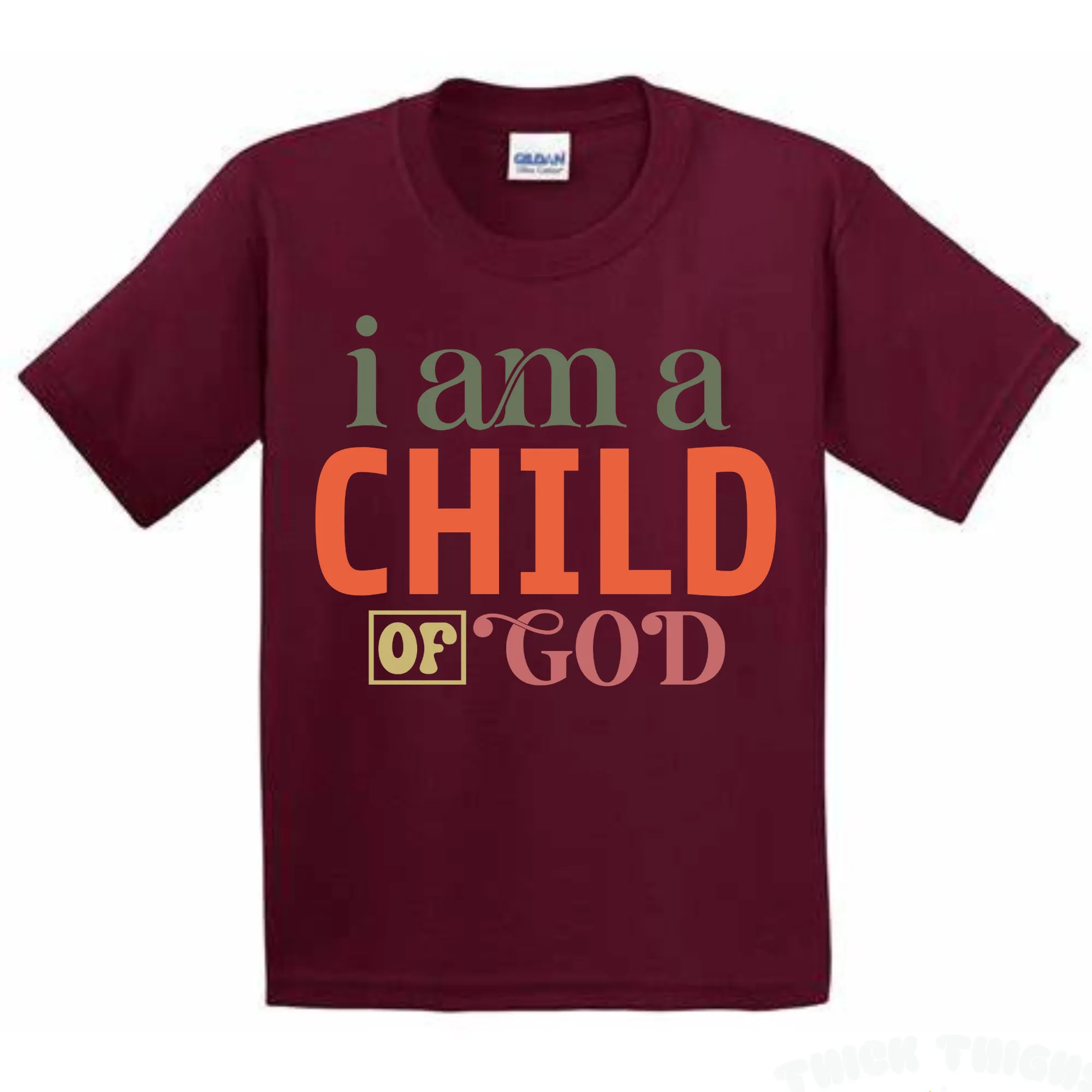 I Am a Child of God T-Shirt - Unisex Youth & Adult Sizes