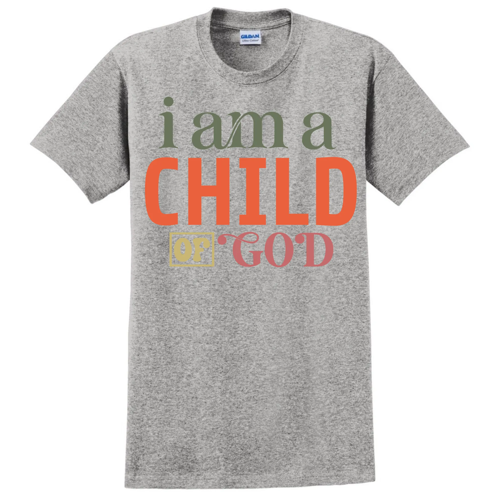 I Am a Child of God T-Shirt - Unisex Youth & Adult Sizes