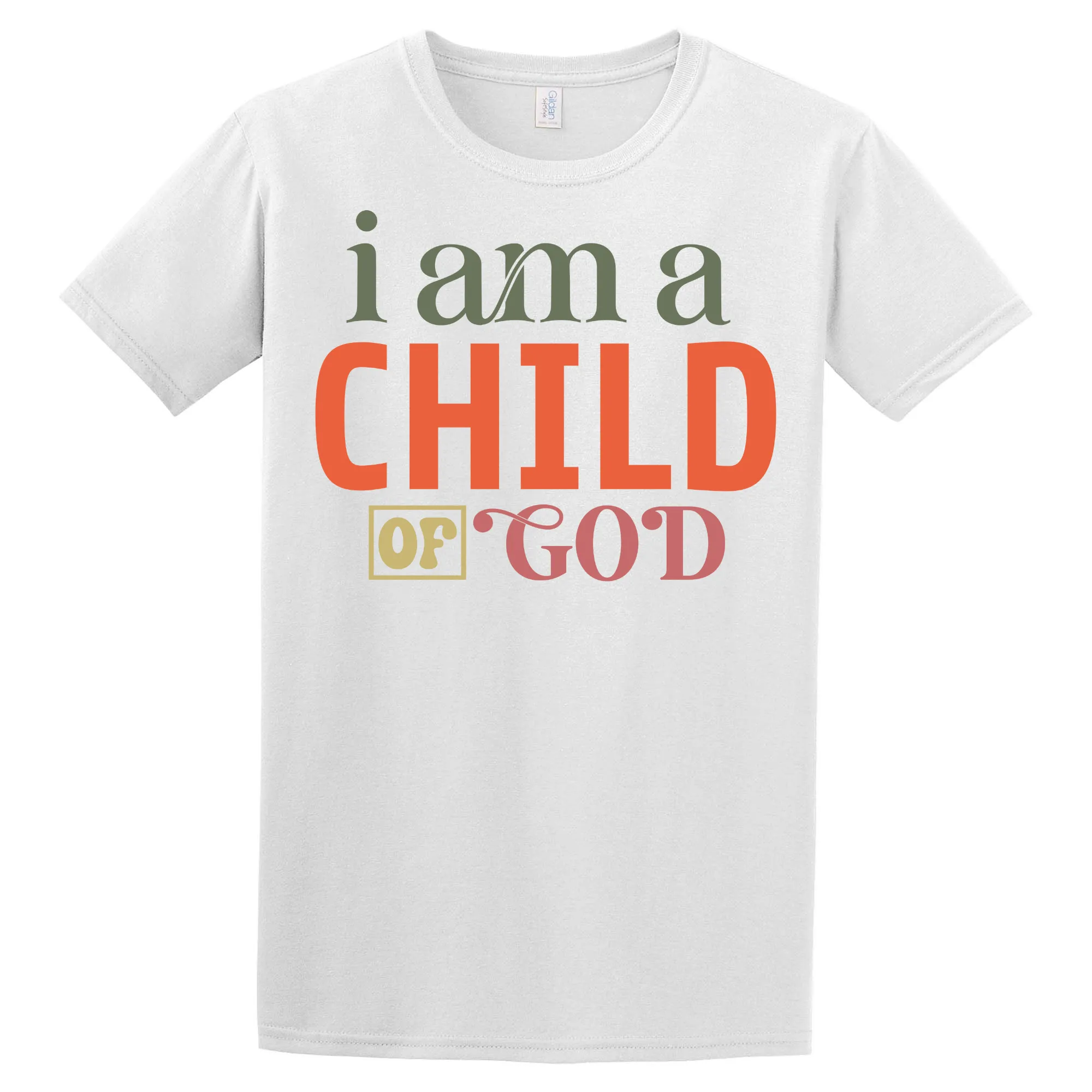I Am a Child of God T-Shirt - Unisex Youth & Adult Sizes
