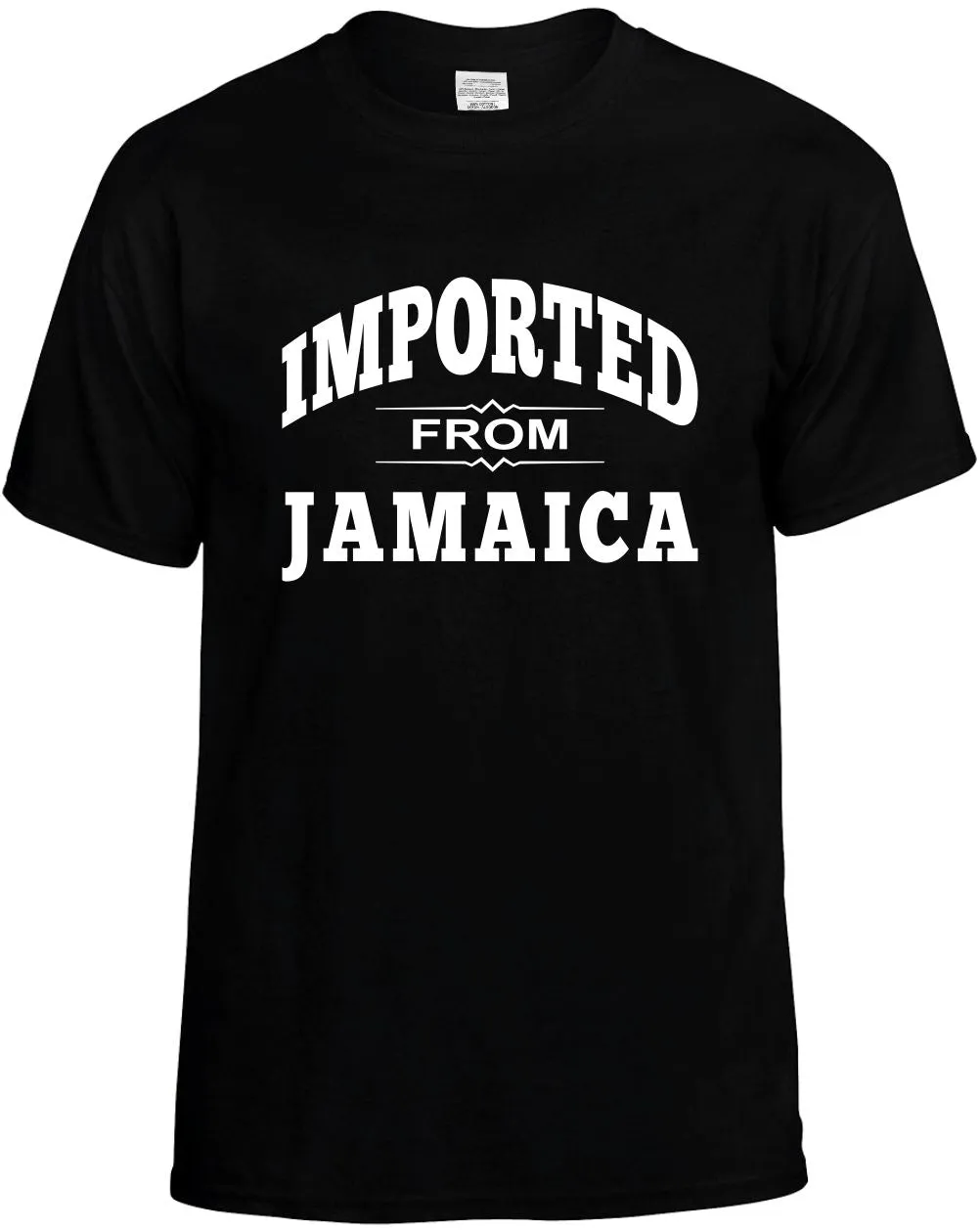 Imported from Jamaica Unisex T-Shirt Novelty Graphic Tee Shirt