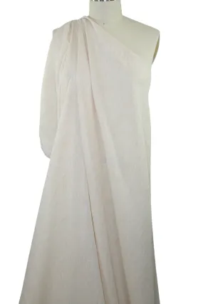 Italian Selvage Handkerchief Linen - Pinky Tan