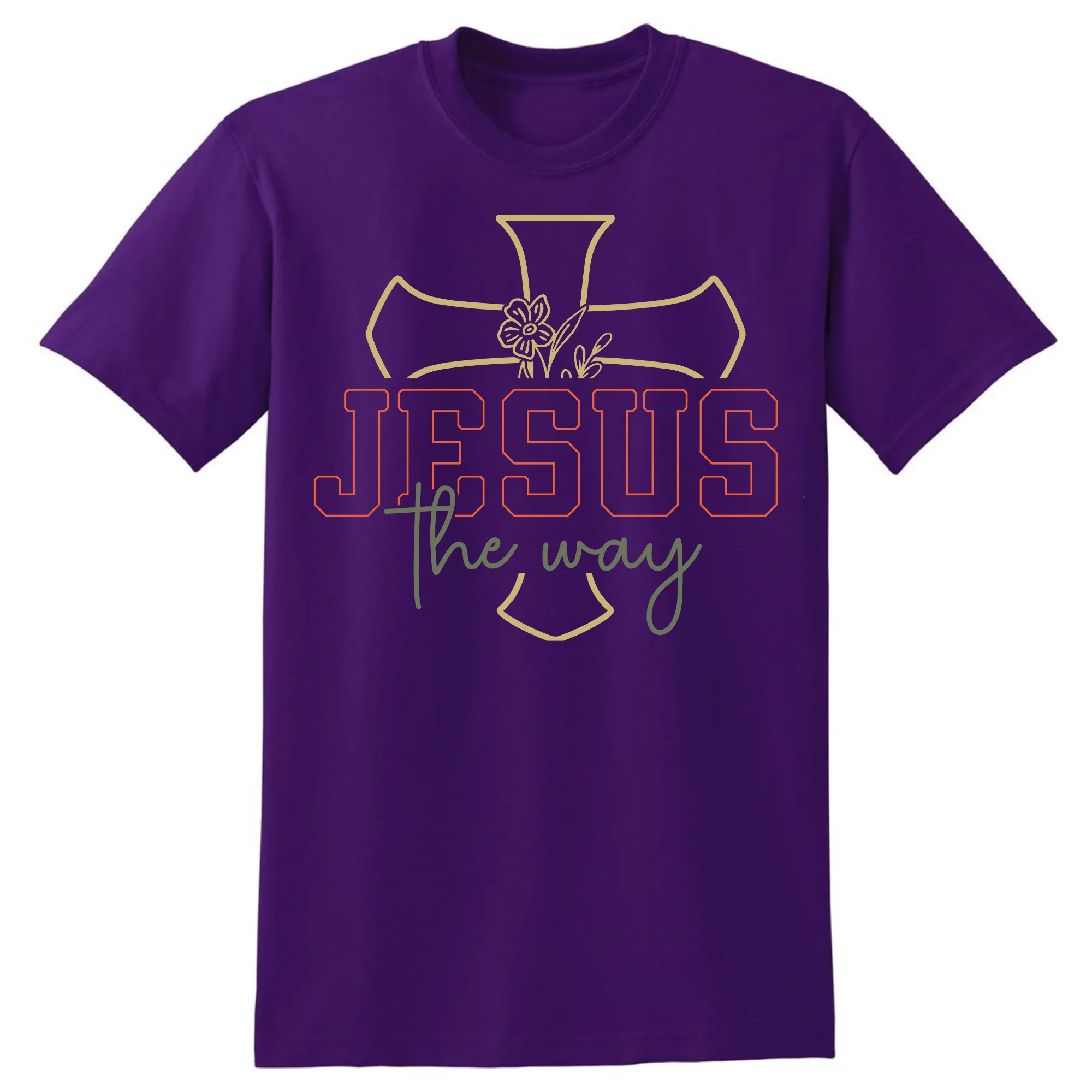 Jesus The Way T-Shirt - Unisex Youth & Adult Sizes